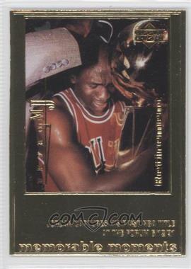 1999 Upper Deck Authenticated - Michael Jordan 22 kt. Gold Photo Cards #_MIJO.4 - Michael Jordan /9923