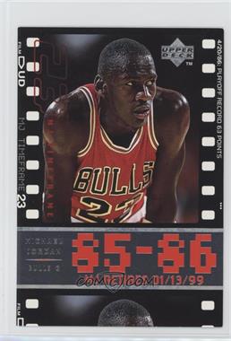 1999 Upper Deck MJ Retires Career Highlights 4x6 Jumbos - Box Set [Base] #2 - Michael Jordan [EX to NM]