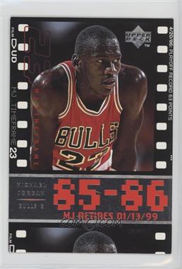 1999 Upper Deck MJ Retires Career Highlights 4x6 Jumbos - Box Set [Base] #2 - Michael Jordan [EX to NM]