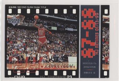 1999 Upper Deck MJ Retires Career Highlights 4x6 Jumbos - Box Set [Base] #4 - Michael Jordan