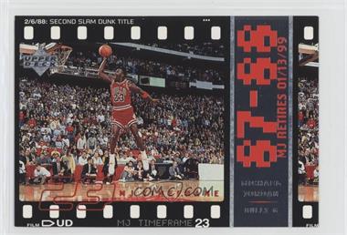 1999 Upper Deck MJ Retires Career Highlights 4x6 Jumbos - Box Set [Base] #4 - Michael Jordan