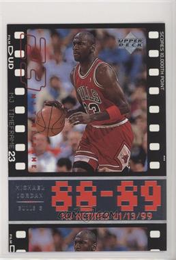 1999 Upper Deck MJ Retires Career Highlights 4x6 Jumbos - Box Set [Base] #5 - Michael Jordan