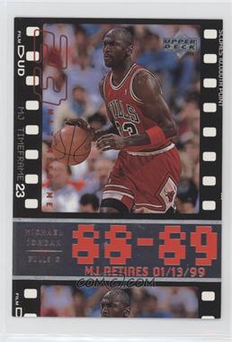 1999 Upper Deck MJ Retires Career Highlights 4x6 Jumbos - Box Set [Base] #5 - Michael Jordan