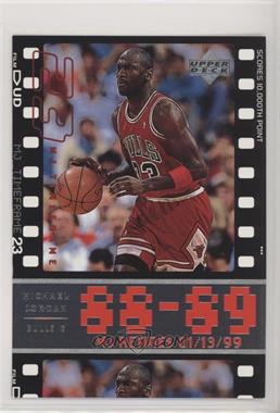 1999 Upper Deck MJ Retires Career Highlights 4x6 Jumbos - Box Set [Base] #5 - Michael Jordan