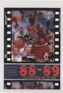 1999 Upper Deck MJ Retires Career Highlights 4x6 Jumbos - Box Set [Base] #5 - Michael Jordan