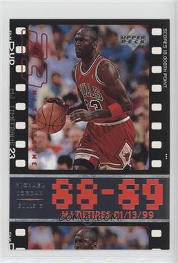 1999 Upper Deck MJ Retires Career Highlights 4x6 Jumbos - Box Set [Base] #5 - Michael Jordan