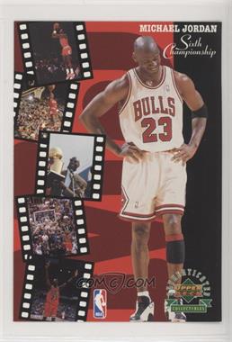1999 Upper Deck MJ Retires Career Highlights 4x6 Jumbos - Box Set [Base] #B22 - Michael Jordan [EX to NM]