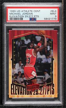 1999 Upper Deck Michael Jordan Athlete of the Century - Elevation #EL4 - Michael Jordan [PSA 9 MINT]