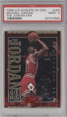 1999 Upper Deck Michael Jordan Athlete of the Century - The Jordan Era #JE5 - Michael Jordan [PSA 9 MINT]