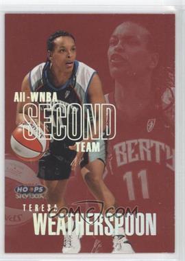 1999 WNBA Hoops Skybox - All-WNBA First Team #10 AW - Teresa Weatherspoon