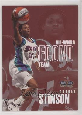 1999 WNBA Hoops Skybox - All-WNBA First Team #9 AW - Andrea Stinson