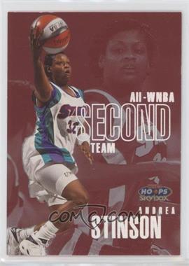 1999 WNBA Hoops Skybox - All-WNBA First Team #9 AW - Andrea Stinson