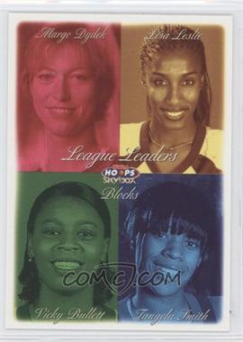 1999 WNBA Hoops Skybox - [Base] #14 - League Leaders - Margo Dydek, Lisa Leslie, Tangela Smith, Vicky Bullett