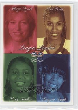 1999 WNBA Hoops Skybox - [Base] #14 - League Leaders - Margo Dydek, Lisa Leslie, Tangela Smith, Vicky Bullett