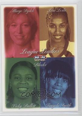 1999 WNBA Hoops Skybox - [Base] #14 - League Leaders - Margo Dydek, Lisa Leslie, Tangela Smith, Vicky Bullett