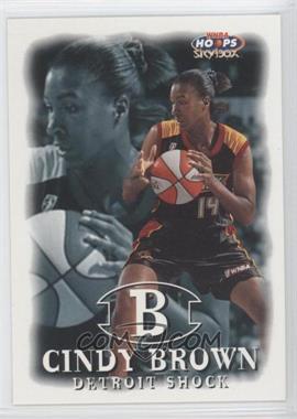 1999 WNBA Hoops Skybox - [Base] #33 - Cindy Brown