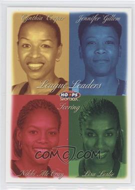 1999 WNBA Hoops Skybox - [Base] #7 - League Leaders - Cynthia Cooper, Jennifer Gillom, Nikki McCray, Lisa Leslie
