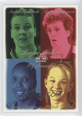 1999 WNBA Hoops Skybox - [Base] #9 - League Leaders - Isabelle Fijalkowski, Razija Mujanovic, Michelle Griffiths, Janice Braxton
