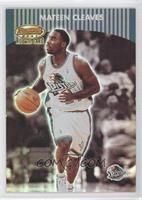 Mateen Cleaves (Blue Striped Header, Sepia Toned Background) #/499