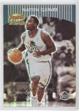 2000-01 Bowman's Best - [Base] #114.3 - Mateen Cleaves (Blue Striped Header, Sepia Toned Background) /499