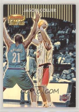 2000-01 Bowman's Best - [Base] #115.2 - Jason Collier (Dark Gold Striped Header) /499