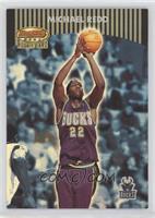 Michael Redd (Dark Gold Striped Header) #/499