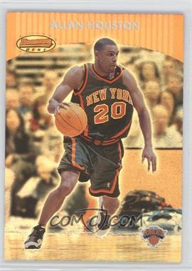 2000-01 Bowman's Best - [Base] #20 - Allan Houston