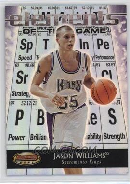 2000-01 Bowman's Best - Elements of the Game #EG11 - Jason Williams