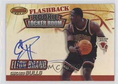 2000-01 Bowman's Best - Flashback Rookie Locker Room Collection Autographs #LRCF2 - Elton Brand