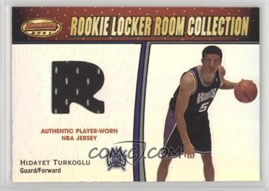2000-01 Bowman's Best - Rookie Locker Room Collection Relics #LRCR25 - Hidayet Turkoglu
