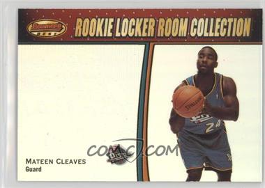 2000-01 Bowman's Best - Rookie Locker Room Collection #LRC13 - Mateen Cleaves