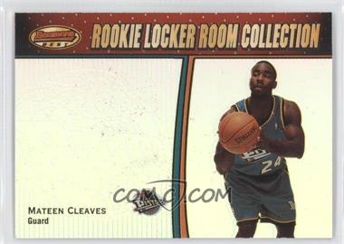 2000-01 Bowman's Best - Rookie Locker Room Collection #LRC13 - Mateen Cleaves