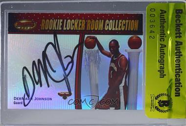 2000-01 Bowman's Best - Rookie Locker Room Collection #LRC6 - DerMarr Johnson [BAS Authentic]