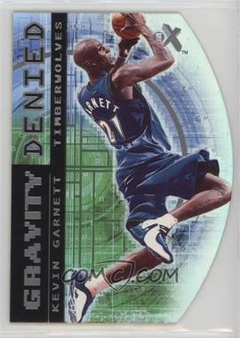 2000-01 EX - Gravity Denied #9 GD - Kevin Garnett