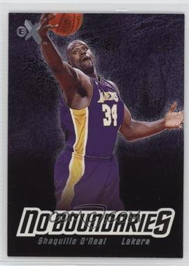 2000-01 EX - No Boundaries #4NB - Shaquille O'Neal