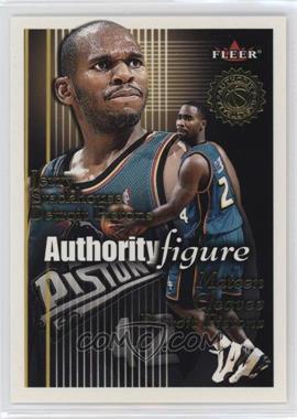 2000-01 Fleer Authority - Authority Figure - Numbered to 1250 #4 AF - Jerry Stackhouse, Mateen Cleaves /1250
