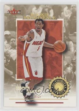 2000-01 Fleer Authority - [Base] - Prominence 125/75 #120 - Rookies - Eddie House /75