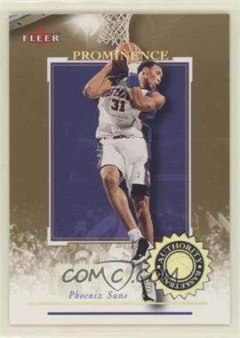 2000-01 Fleer Authority - [Base] - Prominence 125/75 #39 - Shawn Marion /125