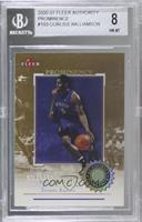 Corliss Williamson [BGS 8 NM‑MT] #/75