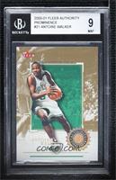 Antoine Walker [BGS 9 MINT] #/75