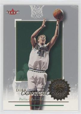 2000-01 Fleer Authority - [Base] #76 - Dirk Nowitzki