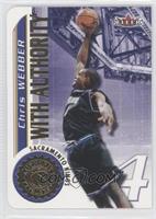 Chris Webber #/999