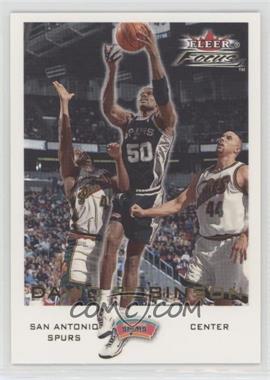 2000-01 Fleer Focus - [Base] #105 - David Robinson