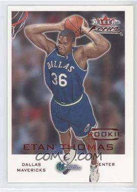 2000-01 Fleer Focus - [Base] #186 - Etan Thomas /4999