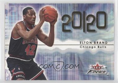 2000-01 Fleer Focus - [Base] #235 - Elton Brand