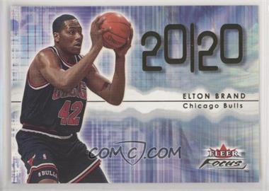 2000-01 Fleer Focus - [Base] #235 - Elton Brand