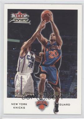 2000-01 Fleer Focus - [Base] #24 - Allan Houston