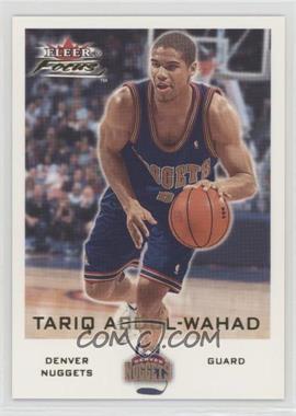 2000-01 Fleer Focus - [Base] #71 - Tariq Abdul-Wahad