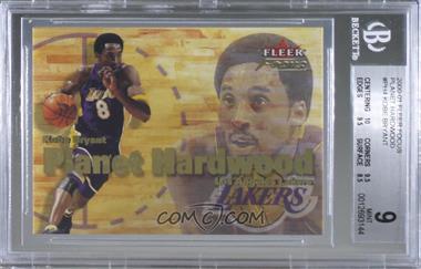 2000-01 Fleer Focus - Planet Hardwood #4 PH - Kobe Bryant [BGS 9 MINT]