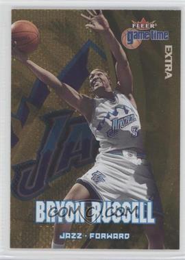 2000-01 Fleer Game Time - [Base] - Extra #27 - Bryon Russell